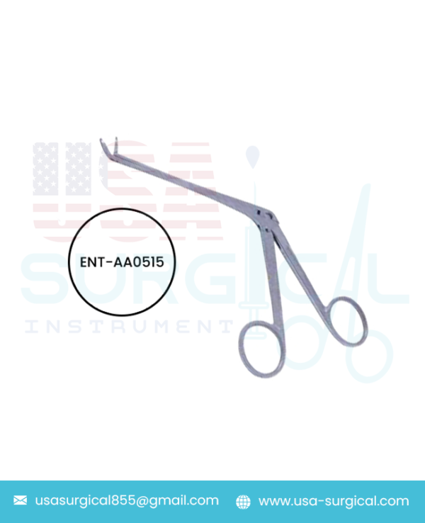 Weil-Blakesley Nasal Forceps Fenestrated Oval Cups, 43 ⁄8 in (110 mm) Shaft, Length 7 1⁄2 in 191 mm