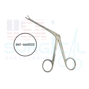 Weil-Blakesley Nasal Forceps Fenestrated Oval Cups, 2.5 mm x 4.5 mm cups, 4 3 ⁄8 in (11 mm) shaft, #00 Length 7 1⁄2 in 190 mm