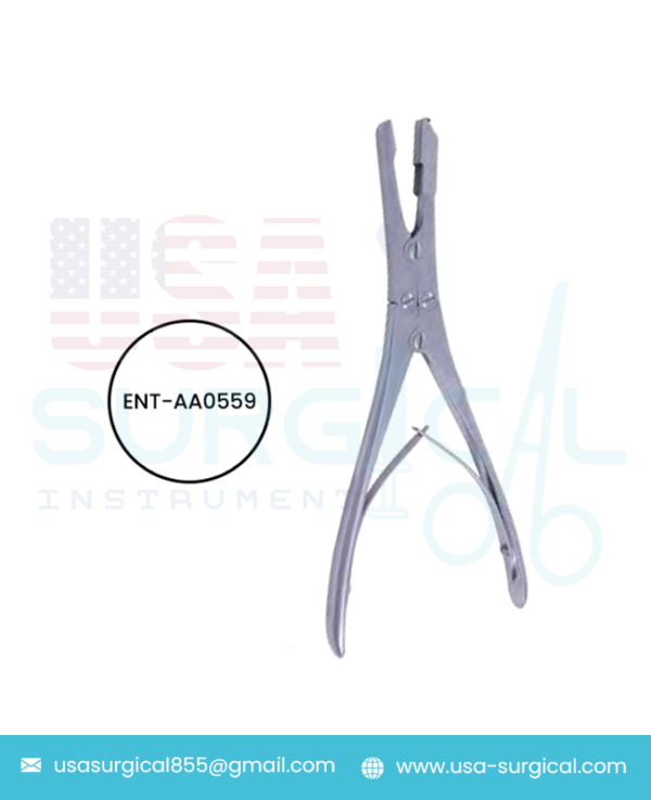 Septum Morselizing Forceps, Length 7 3⁄4 in 196 mm