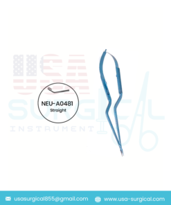 "PRIME Bayonet Needle Holder Titanium, With Lock"