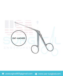 House Miniature Forceps 4.0 mm, Finely Serrated, Length 5 1⁄4 in 136 mm