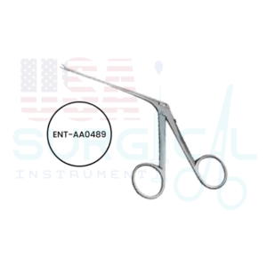 House Miniature Forceps 4.0 mm, Finely Serrated, Length 5 1⁄4 in 136 mm