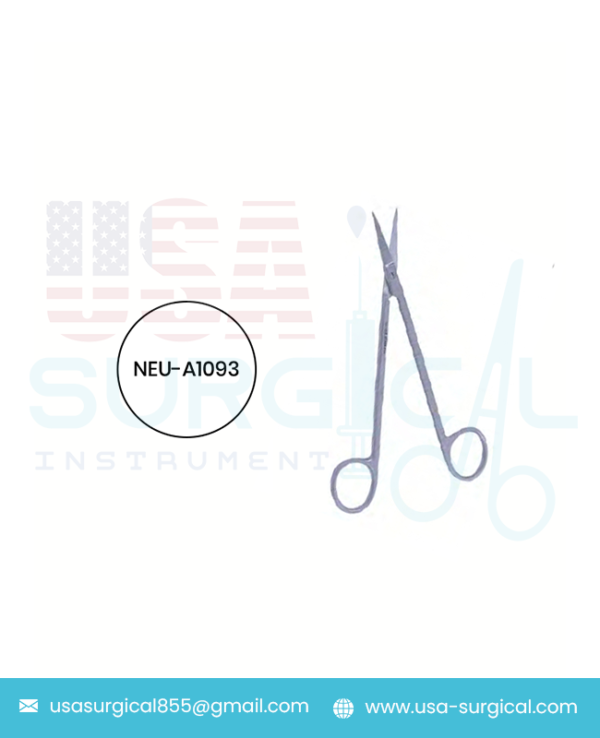 Adson Ganglion Scissors, Straight , Sharp/Sharp, Length 6 1⁄4 in 160 mm