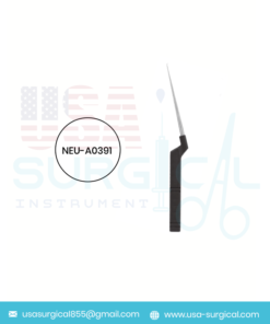 Cervical Micro Nerve Hook, Micro, Handle Width 0.6 in 15 mm, Working distance 4.1 in 104 mm, Length 9 1⁄2 in 242 mm