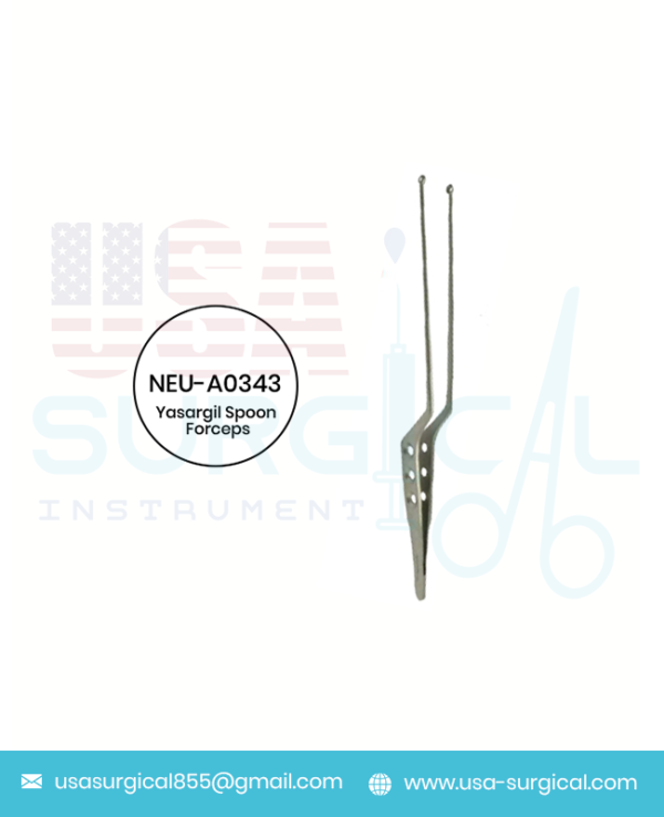 TUMOR HOLDING FORCEP -Yasargil Spoon Forceps