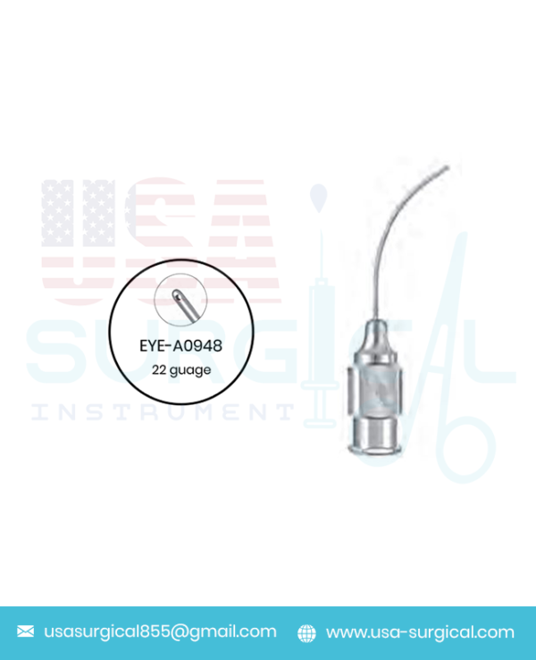 Irrigating Cannula dual side ports