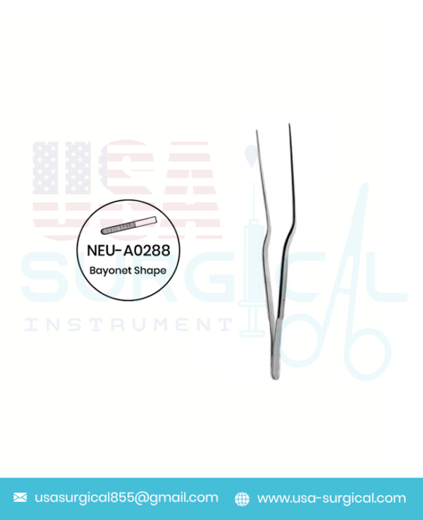 "Hoen Dressing Forceps Serrated, Gutsch Handle"