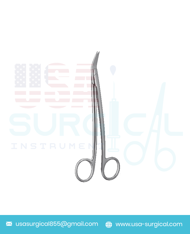 3 DEAN, Tonsil scissors, curved