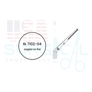 Scalpel handles, angled on flat