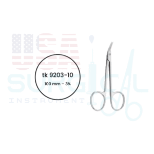 CONVERSE, Fine scissors, angled